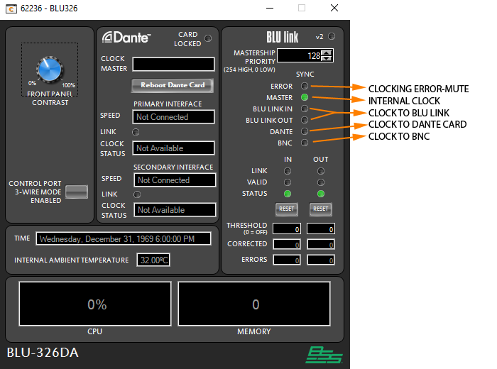 soundweblondontroubleshootingaudiodropoutonblulinkanddantesystems